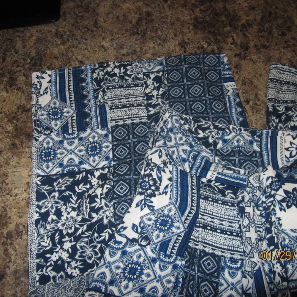 Women's BEAUTIFUL BOHO CHIC Wide Leg Pants by Onetheland Size Small NWT_6
